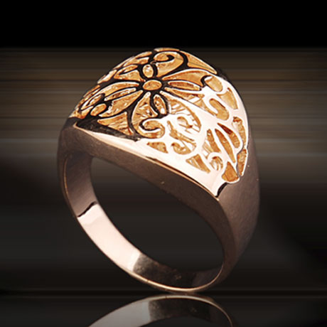 anillo de compromiso de filigrana de oro Anillo de oro delgado 585 anillo de oro real estrecho damas de anillo de oro martillado 1.2 mm anillo de amistad de oro real Joyería Anillos Anillos apilables 